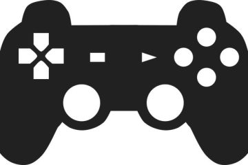 game controller clipart black and white
